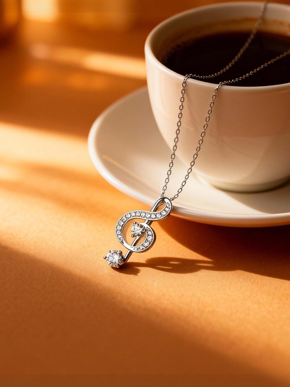 Music Note Necklace